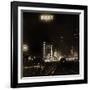 Times Square at Night, Circa the 1920's-null-Framed Photographic Print