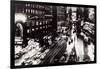 Times Square at Night, New York , c.1930-null-Framed Giclee Print