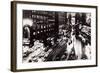 Times Square at Night, New York , c.1930-null-Framed Giclee Print