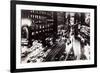 Times Square at Night, New York , c.1930-null-Framed Giclee Print