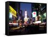 Times Square at Night, New York City, New York, USA-Bill Bachmann-Framed Stretched Canvas