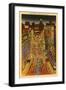Times Square at Night, New York City-null-Framed Art Print