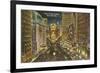 Times Square at Night, New York City-null-Framed Premium Giclee Print