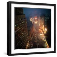 Times Square at Night-null-Framed Photographic Print