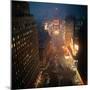 Times Square at Night-null-Mounted Photographic Print