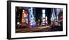 Times Square by night-Ludo H^-Framed Art Print