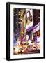 Times Square by Night-Philippe Hugonnard-Framed Giclee Print