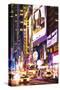 Times Square by Night-Philippe Hugonnard-Stretched Canvas