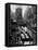 Times Square During a President Franklin D. Roosevelt Speech Transmission, New York, 1941-null-Framed Stretched Canvas