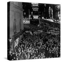 Times Square During the New Year's Eve Celebration-null-Stretched Canvas