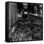 Times Square During the New Year's Eve Celebration-null-Framed Stretched Canvas