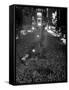 Times Square During the New Year's Eve Celebration-null-Framed Stretched Canvas