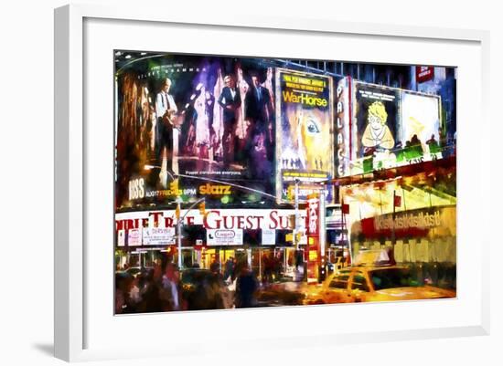 Times Square Guest-Philippe Hugonnard-Framed Giclee Print