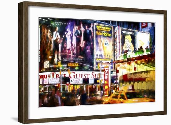 Times Square Guest-Philippe Hugonnard-Framed Giclee Print