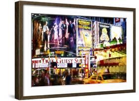 Times Square Guest-Philippe Hugonnard-Framed Giclee Print