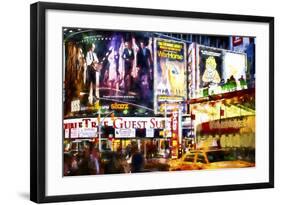 Times Square Guest-Philippe Hugonnard-Framed Giclee Print