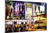 Times Square Guest-Philippe Hugonnard-Mounted Giclee Print