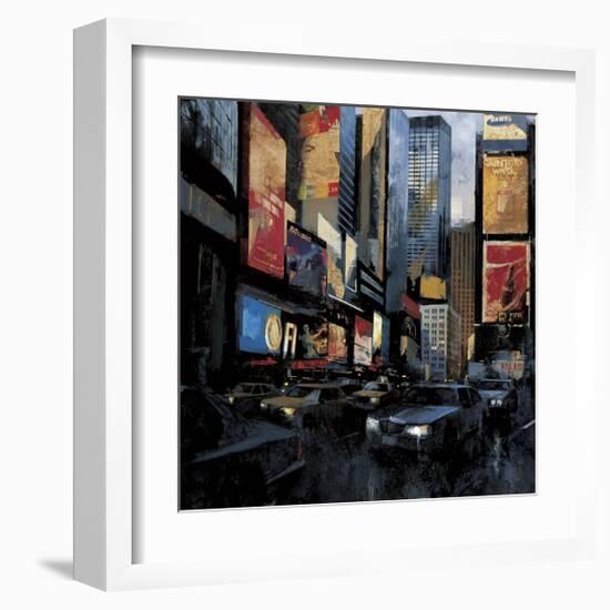 Times Square I-Marti Bofarull-Framed Giclee Print