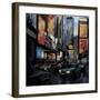 Times Square I-Marti Bofarull-Framed Giclee Print