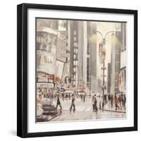 Times Square I-Phil Wilson-Framed Giclee Print