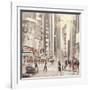 Times Square I-Phil Wilson-Framed Giclee Print