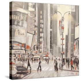 Times Square I-Phil Wilson-Stretched Canvas