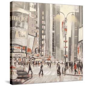 Times Square I-Phil Wilson-Stretched Canvas