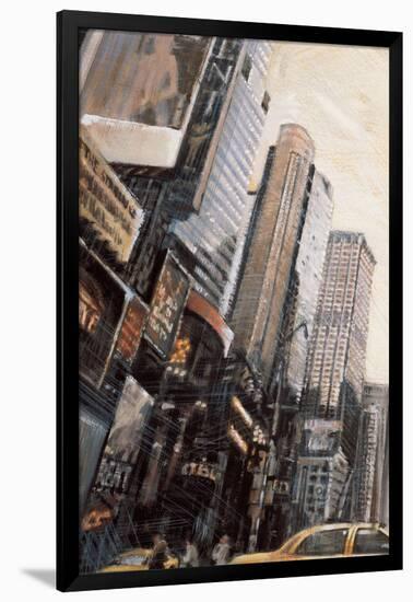 Times Square I-Matthew Daniels-Framed Art Print