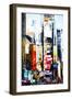 Times Square II - In the Style of Oil Painting-Philippe Hugonnard-Framed Giclee Print