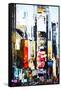 Times Square II - In the Style of Oil Painting-Philippe Hugonnard-Framed Stretched Canvas