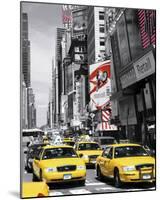 Times Square II-John Lawrence-Mounted Art Print