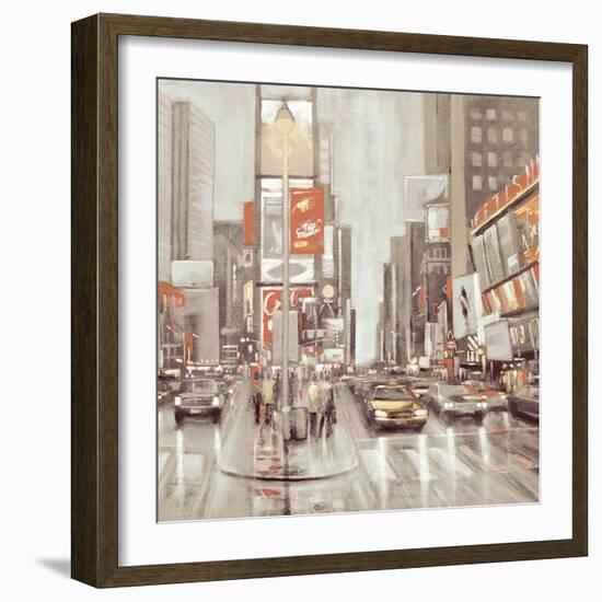 Times Square II-Phil Wilson-Framed Giclee Print