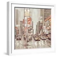 Times Square II-Phil Wilson-Framed Giclee Print