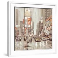 Times Square II-Phil Wilson-Framed Giclee Print