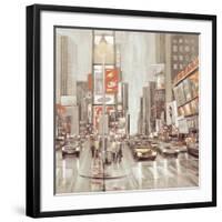 Times Square II-Phil Wilson-Framed Giclee Print