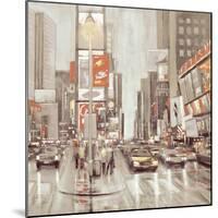 Times Square II-Phil Wilson-Mounted Giclee Print