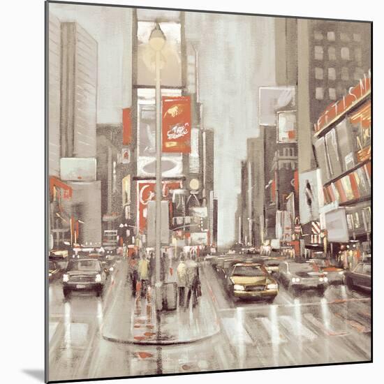 Times Square II-Phil Wilson-Mounted Giclee Print