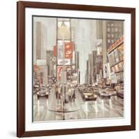 Times Square II-Phil Wilson-Framed Giclee Print