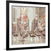 Times Square II-Phil Wilson-Framed Giclee Print