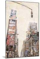 Times Square II-Matthew Daniels-Mounted Art Print