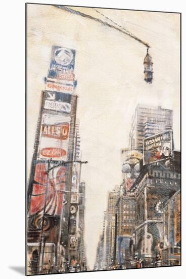Times Square II-Matthew Daniels-Mounted Art Print