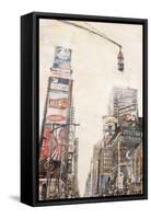 Times Square II-Matthew Daniels-Framed Stretched Canvas