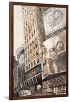 Times Square III-Matthew Daniels-Framed Art Print