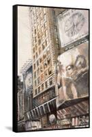 Times Square III-Matthew Daniels-Framed Stretched Canvas