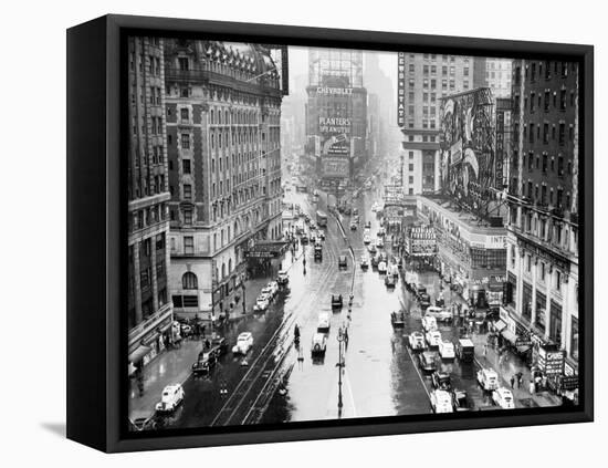 Times Square in New York City-null-Framed Stretched Canvas