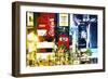 Times Square in the Spotlight-Philippe Hugonnard-Framed Giclee Print