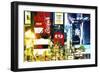 Times Square in the Spotlight-Philippe Hugonnard-Framed Giclee Print
