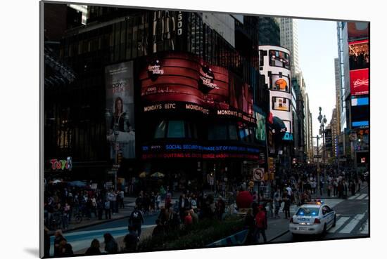 Times Square IV-Erin Berzel-Mounted Photographic Print