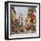 Times Square Jam-John B^ Mannarini-Framed Art Print