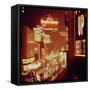 Times Square Lights-Andreas Feininger-Framed Stretched Canvas